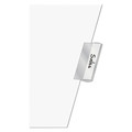 Binders | Cardinal 84812 11 in. x 17 in. 5-Tab Paper Insertable Dividers - White, Clear Tabs image number 1