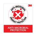 Mouse Pads & Wrist Support | 3M WR310LE 19 in. Antimicrobial Leatherette Cover Gel Wrist Rest for Keyboard - Black image number 7