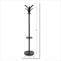 Wall Racks & Hooks | Alba PMBRION 13.75w x 13.75d x 66.25h Brio Coat Stand - Black image number 2