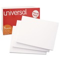 Flash Cards | Universal UNV47245 5 in. x 8 in. Index Cards - Unruled, White (500/Pack) image number 1