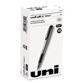 Pens | uni-ball 65800 207 Impact 1 mm Stick Gel Pen - Black Ink/Silver/Black Barrel/Bold (1-Dozen) image number 0