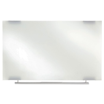 Iceberg 31160 Clarity 72 in. x 36 in. Glass Dry Erase Board with Aluminum Trim - White Surface