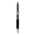 Pens | uni-ball 61256 Signo 207 0.5 mm Retractable Gel Pen - Blue Ink/Smoke/Black/Blue Barrel/Fine (1-Dozen) image number 1