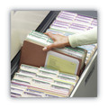 File Folders | Smead 73380 3.5 in. Expansion TUFF Pocket Drop-Front File Pockets with Fully Lined Gussets - Letter Size/Redrope (10/Box) image number 9