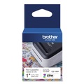 Labels | Brother CZ1004 1 in. x 16.4 ft. CZ Roll Cassette - White image number 1