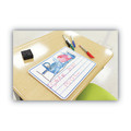 White Boards | Creativity Street PAC9882-10 12 in. x 9 in. Dry Erase Student Boards - Blue/White Surface (10/Set) image number 3