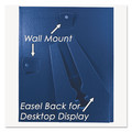 Office Decor | NuDell 21201 8.5 in. x 11 in. Leatherette Document Frame - Blue (2/Pack) image number 2