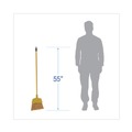 Brooms | Boardwalk BWKBRMAXIL 55 in. Handle Corn Fiber Angled-Head Lobby Brooms - Yellow (12/Carton) image number 4