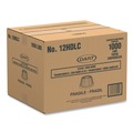Just Launched | Dart 12HDLC D-T Sundae/Cold Cup Lids fits Foam Cups - Clear (1000/Carton) image number 4