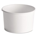Just Launched | Chinet 71037 Squat Paper 8 oz. - 10 oz. Streetside Design Food Containers - White (1000/Carton) image number 0