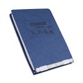 Binders | Universal A7011723A 9.5 in. x 11 in. 6 in. Capacity 2 Posts Pressboard Hanging Binder - Blue image number 0