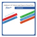 Tapes | Brother P-Touch TZE233CS 0.47 in. x 26.2 ft. TZe Laminated Removable Label Tapes - Blue on White image number 4