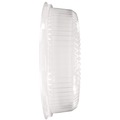  | Handi-Foil 4012DL 12 in. Diameter Embossed Plastic Dome Lids Fits 4012/4013 - Clear (25/Carton) image number 3