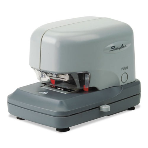 Just Launched | Swingline S7069001E 30-Sheet Capacity High-Volume Electric Stapler - Gray image number 0