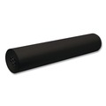 Arts & Crafts Supplies | Pacon P101209 36 in. x 1000 ft. 40 lb Cover Weight Decorol Flame Retardant Art Rolls - Black (1-Roll) image number 0