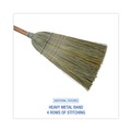  | Boardwalk BWK932YCT Yucca Corn Fiber Bristle Warehouse Brooms with 56 in. Handle - Natural (12/Carton) image number 2