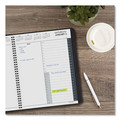 Notebooks & Pads | AT-A-GLANCE 7021405 11 in. x 8.5 in. 12-Month (Jan to Dec): 2026 24-Hour Daily Appointment Book - Black Cover image number 5