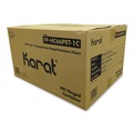 Food Trays, Containers, and Lids | Karat FP-HC66PET-1C PET Plastic Hinged Container 6 x 6 x 3.3 Clear Plastic (500/Carton) image number 0