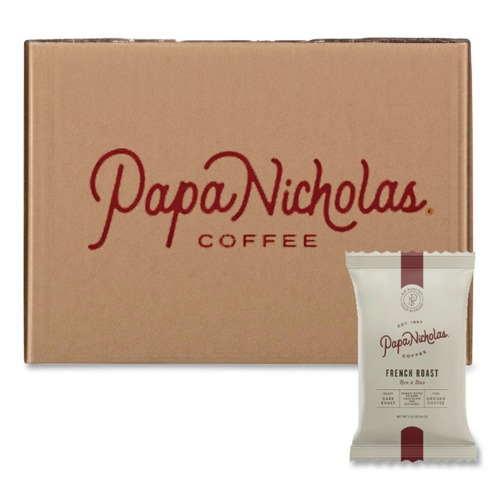  | PapaNicholas Coffee 25183 Premium Coffee - French Roast (18/Carton) image number 0