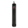 Surge Protectors | Tripp Lite TLP712B 7 AC Outlets 12 ft. Cord 1080 J Protect It! Surge Protector - Black image number 2