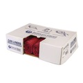 Trash Bags | Inteplast Group WSL2423R 10 gal. 1.3 mil 24 in. x 23 in. Institutional Low-Density Can Liners - Red (25 Bags/Roll, 10 Rolls/Carton) image number 1