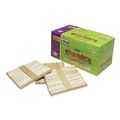 Cutlery | Creativity Street PAC3775-01 4.5 in. x 0.38 in. Wood Craft Sticks - Natural (1000/Box) image number 1