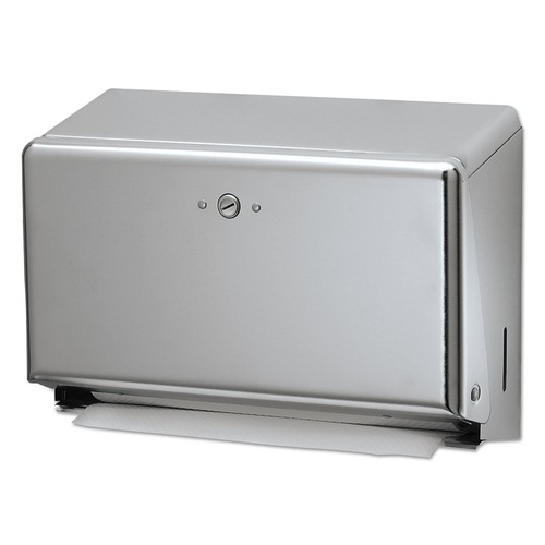 Just Launched | San Jamar T1950XC 11.13 in. x 3.88 in. x 7.88 in. Mini C-Fold/Multifold Towel Dispenser - Chrome image number 0