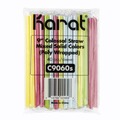 Cutlery | Karat C9060S (MIXED) 9 in. Boba Straws - Assorted (1600/Carton) image number 0