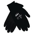 Disposable Gloves | MCR Safety N9699L Ninja HPT PVC Coated Nylon Gloves - Large Black (12/Pack) image number 1