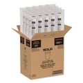 Cups and Lids | SOLO 412RCN-PLANET Recycled Content PCF Paper Hot Cups ProPlanet Seal 12 oz White/Blue (1000/Carton) image number 2