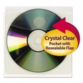 Sheet Protectors | Smead 68144 Self-Adhesive CD/Diskette Pockets - Clear (10/Pack) image number 2