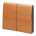 File Jackets & Sleeves | Smead 71198 5.25 in. Expansion 1 Section 100% Recycled Redrope Wallets - Letter Size, Redrope (10/Box) image number 1