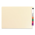 File Folders | Smead 37110 End Tab 11-pt Manila Fastener Folders with Reinforced Straight Tabs - Legal Size/Manila Exterior (50/Box) image number 0