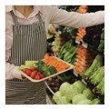 Food Trays, Containers, and Lids | World Centric TRSC2SLLF 8.2 in. x 5.7 in. x 0.7 in. PLA Lined PFAS-Free Paper Fiber Trays - Natural (500/Carton) image number 1