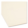File Folders | Smead 14555 0.75 in. Expansion 2 Fasteners Letter Size Fastener Folders with SafeSHIELD Coated Fasteners - Manila Exterior (50/Box) image number 3