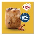 Just Launched | Coffee-Mate 11001207 0.38 oz Liquid Coffee Creamer Mini Cups - Hazelnut (50/Box) image number 3