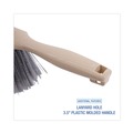 Just Launched | Boardwalk BWK5408 4.5 in. Brush 3.5 in. Tan Plastic Handle Polypropylene Counter Brush - Gray image number 2