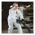 Safety & First Aid | Ansell 49116 A20 Breathable Particle Protection Coveralls with Zip Closure - Triple Extra Large, White (20/Carton) image number 4