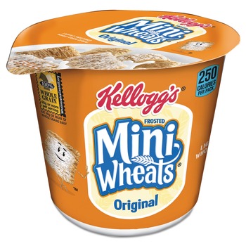 Kellogg's KEE42798 Single-Serve Frosted Mini Wheats Breakfast Cereal (6/Box)