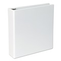 Binders | Universal UNV20746 11 in. x 8.5 in. 2 in. Capacity 3 Rings Slant D-Ring View Binder - White image number 1