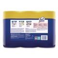 Hand Wipes | LYSOL Brand 19200-84251 7 in. x 7.25 in. 1-Ply Disinfecting Wipes - Lemon and Lime Blossom/White (3/Pack) image number 1