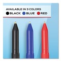 Pens | Paper Mate 3321131C 1 mm Write Bros. Medium Ballpoint Stick Pen - Red Ink/Red Barrel (1-Dozen) image number 4