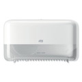 Paper Towels and Napkins | Tork 473200 14.17 x 5.08 x 8.23 Elevation Coreless High Capacity Bath Tissue Dispenser - White image number 1