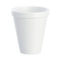 Just Launched | Dart 12J16 12 oz. Squat Foam Drink Cups - White (1000/Carton) image number 3