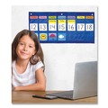 Notebooks & Pads | Carson-Dellosa 5636 25 in. x 12.75 in. 21 Pockets Weekly Calendar with Weather - Blue image number 3