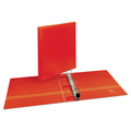 Binders | Avery 79170 11 in. x 8.5 in. 1 in. Capacity 3 Rings Heavy-Duty View Binder with DuraHinge and One Touch EZD Rings - Red image number 1