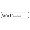 Labels | Avery 06577 Durable 0.63 in. x 3 in. Permanent ID Labels with TrueBlock Technology - White (32/Sheet, 50-Sheet/Pack) image number 1