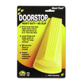 Office & Office Supplies | Master Caster 00966 Giant Foot 3.5 in. W x 6.75 in. D x 2 in. H No-Slip Rubber Wedge Doorstop - Safety Yellow image number 0
