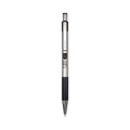 Pens | Zebra 27310 F-301 Bold 1.6 millimeter Retractable Ballpoint Pen - Black Ink/Stainless Steel/Black Barrel (1-Dozen) image number 0