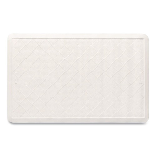 Office Chair Mats | Rubbermaid Commercial 1982724 Safti-Grip Latex-Free Vinyl Bath Mat 14 X 22.5 White (4/Carton) image number 0